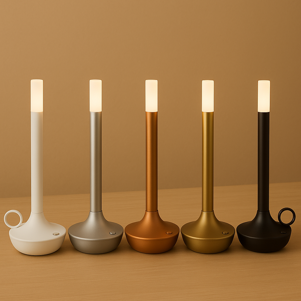 CandleGlow™ Rechargeable LED Table Lamp – Braylen Glow