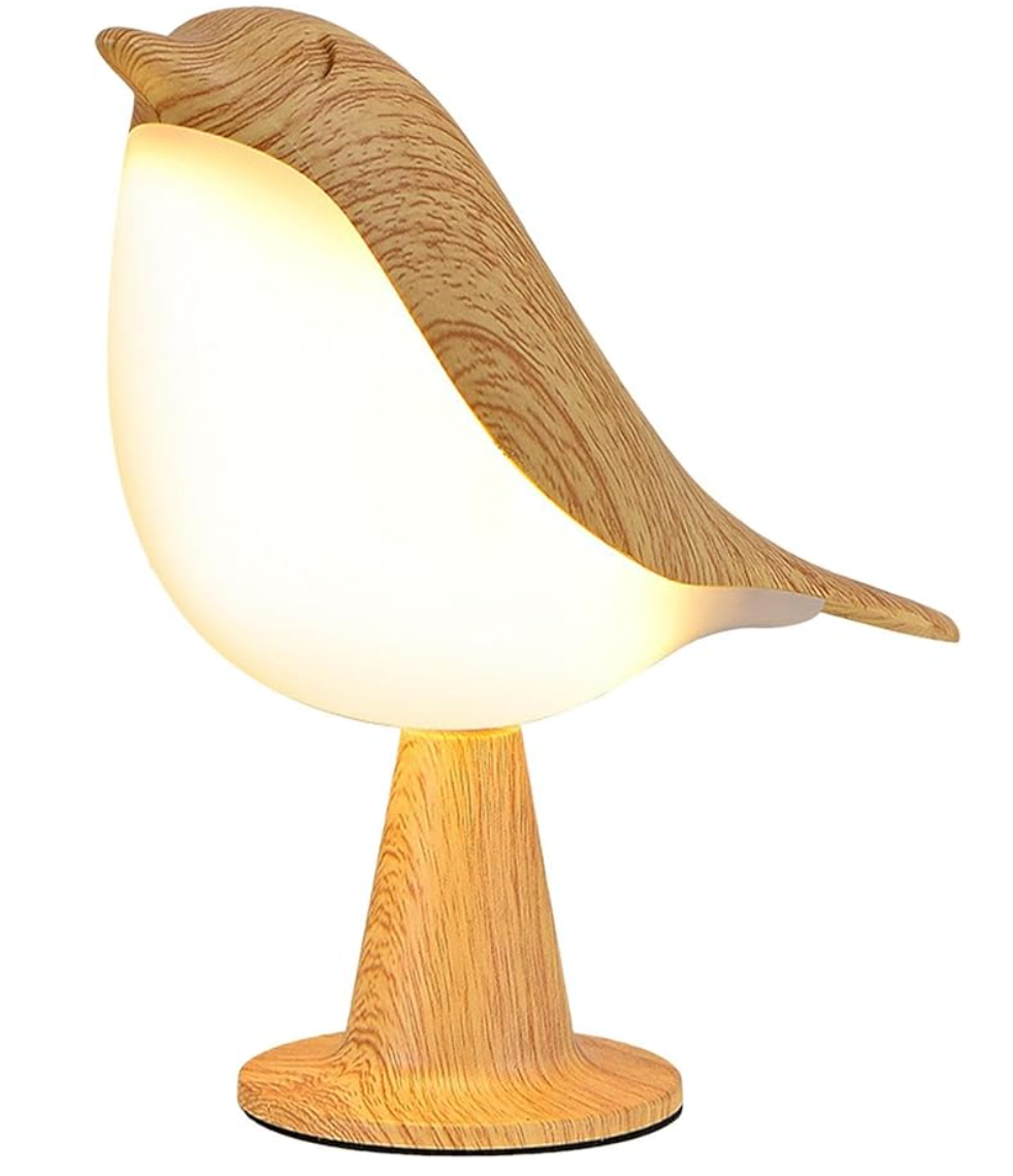 Rechargeable Bird Night Lamp – Touch Child-Safe Light