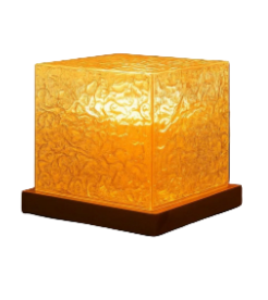 AquaGlow LED Wave Cube – 16-Color Ripple Lamp