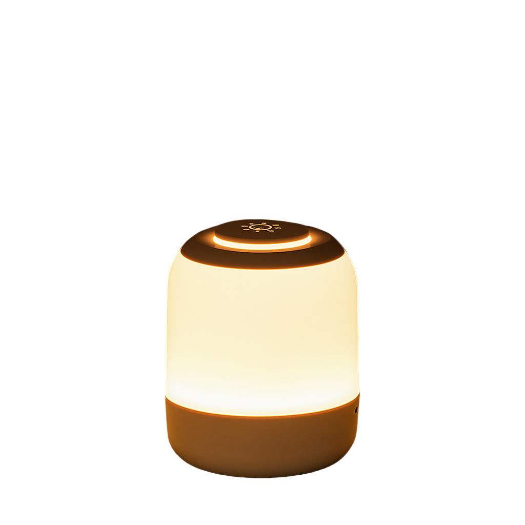 LumiGlow Touch LED Lamp – USB-C Rechargeable with 3 Color Modes & Tap Control