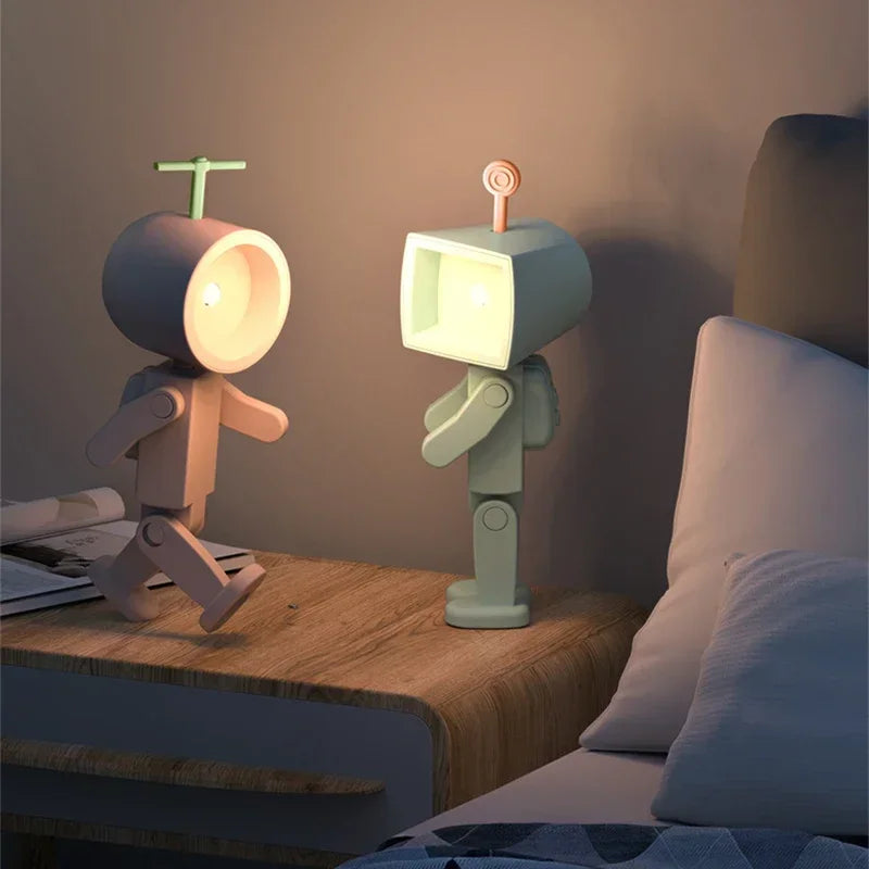 Magnetic Robot Night Light – Braylen Glow