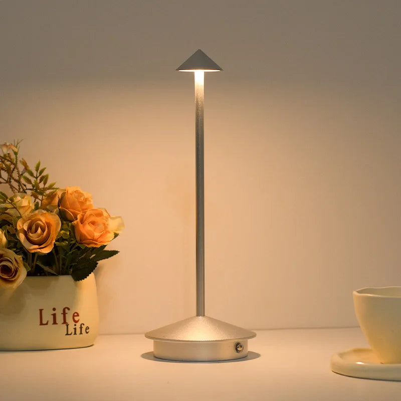SleekTouch™ – Elegant Rechargeable LED Desk Lamp – Braylen Glow