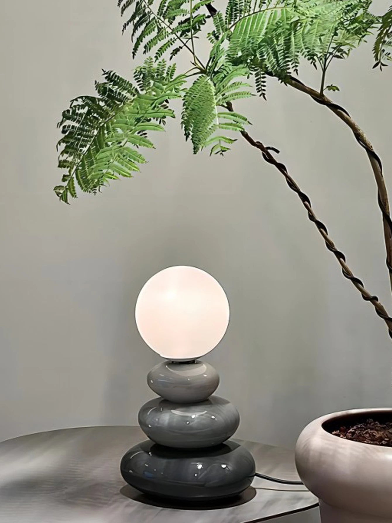 StromaGlow™ – Ceramic Mood Table Lamp – Braylen Glow
