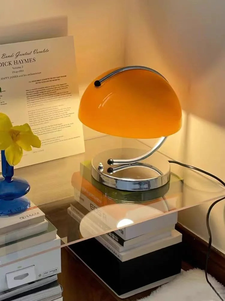 Modern Mushroom Glass Table Lamp – Braylen Glow