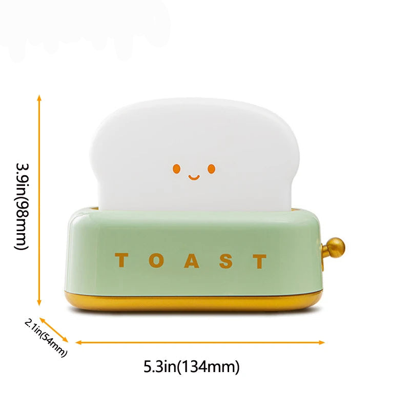 ToastyGlow™ – Cute Toaster Night Light – Braylen Glow