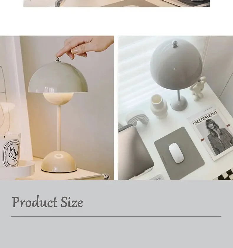 Mushroom LED Table Lamp – Braylen Glow