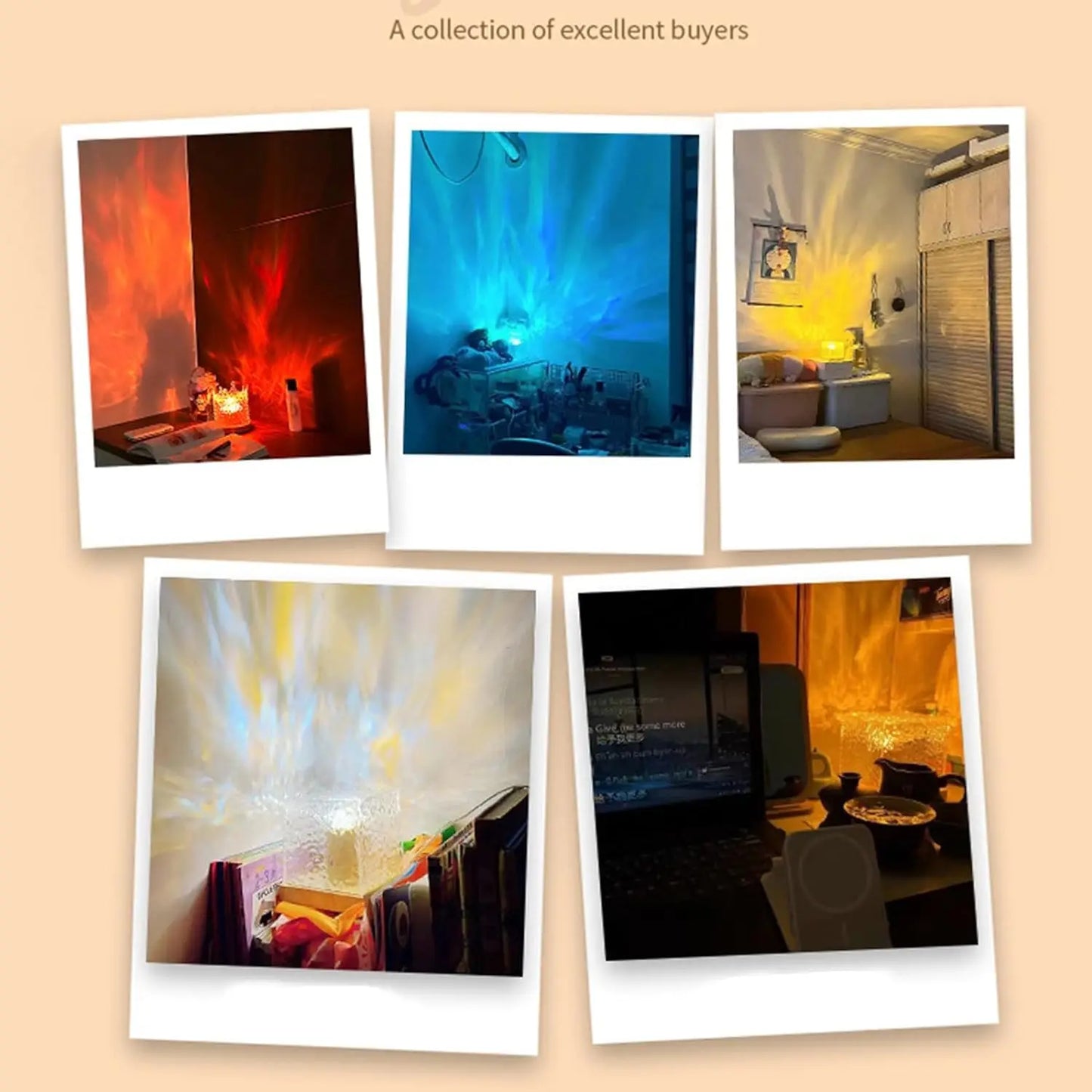 Midnight Aura™ Ocean Wave Projector Lamp – Braylen Glow