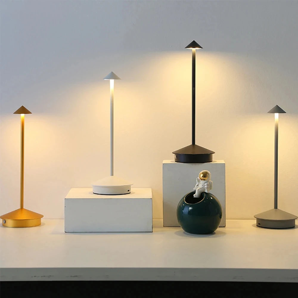 SleekTouch™ – Elegant Rechargeable LED Desk Lamp – Braylen Glow