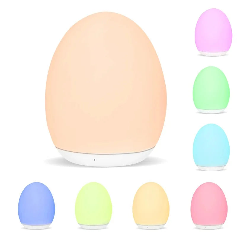 RGB Touch Lamp | Soft, Safe & Rechargeable Mood Lighting