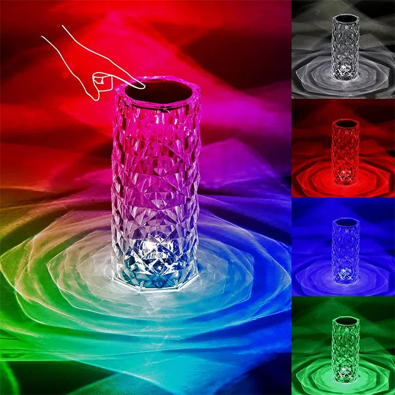 Crystal Aura Touch Lamp – Braylen Glow