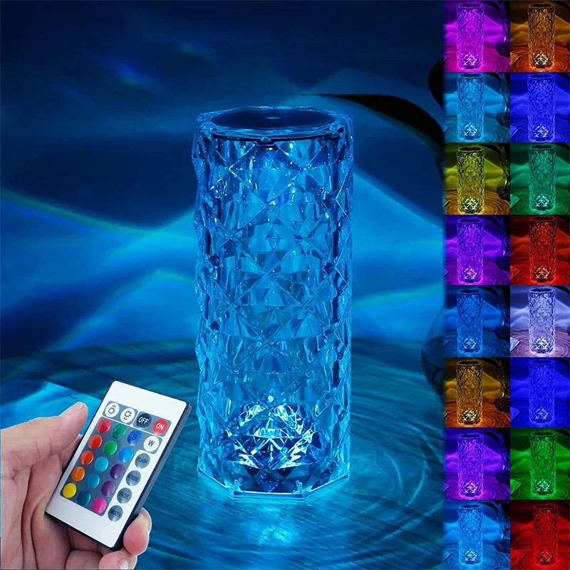 Crystal Aura Touch Lamp – Braylen Glow