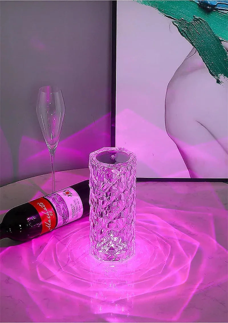 Crystal Aura Touch Lamp – Braylen Glow