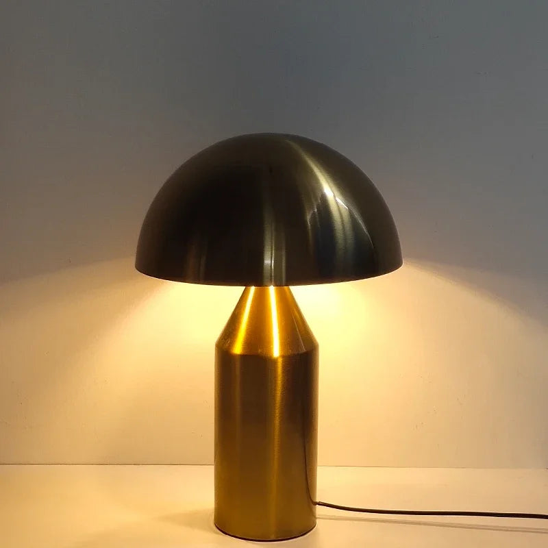 Golden Dome Retro Table Lamp – Braylen Glow