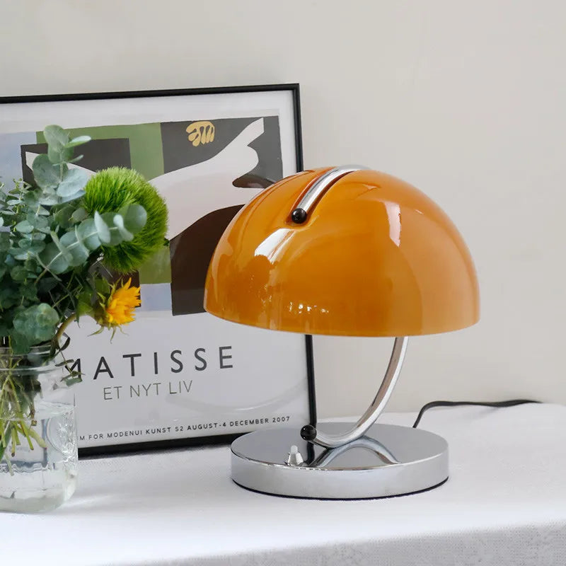 Modern Mushroom Glass Table Lamp – Braylen Glow