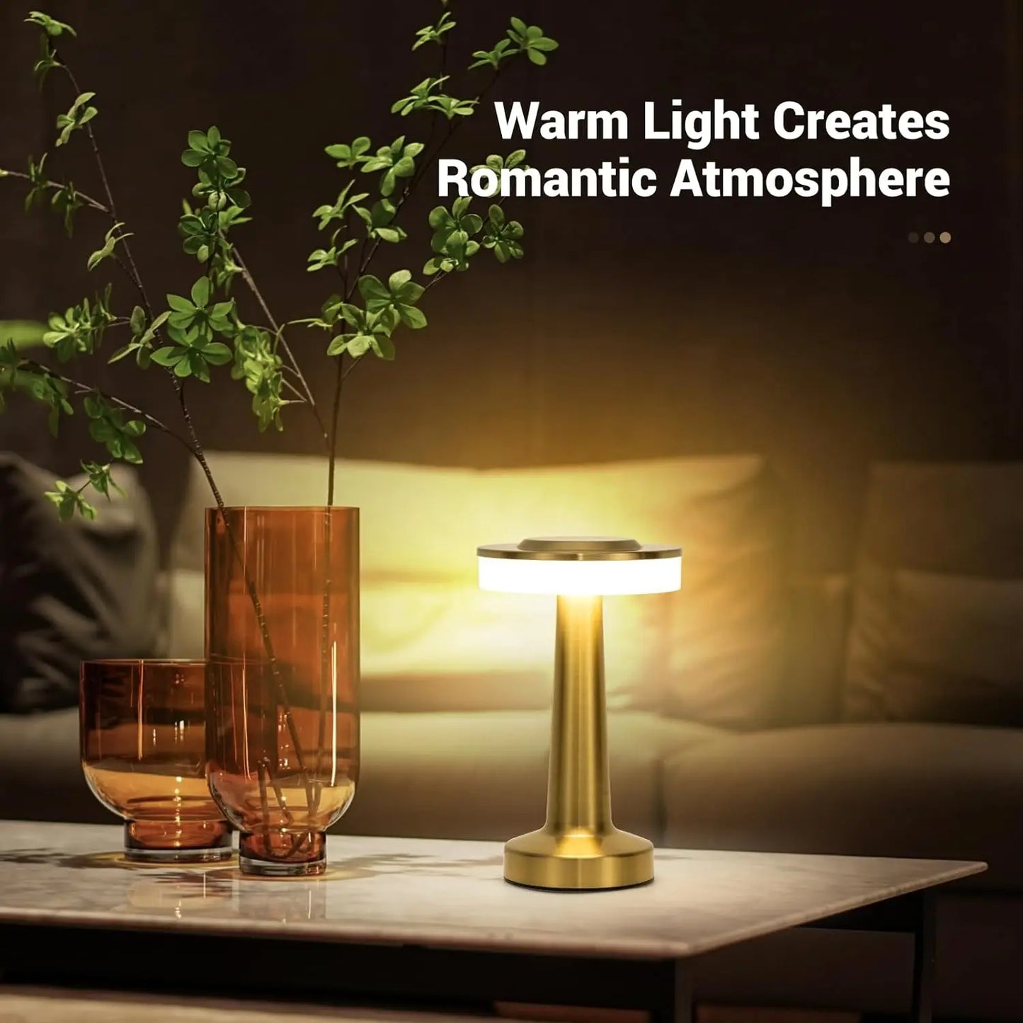 AuroraTouch™ – Luxe Ambient LED Table Lamp