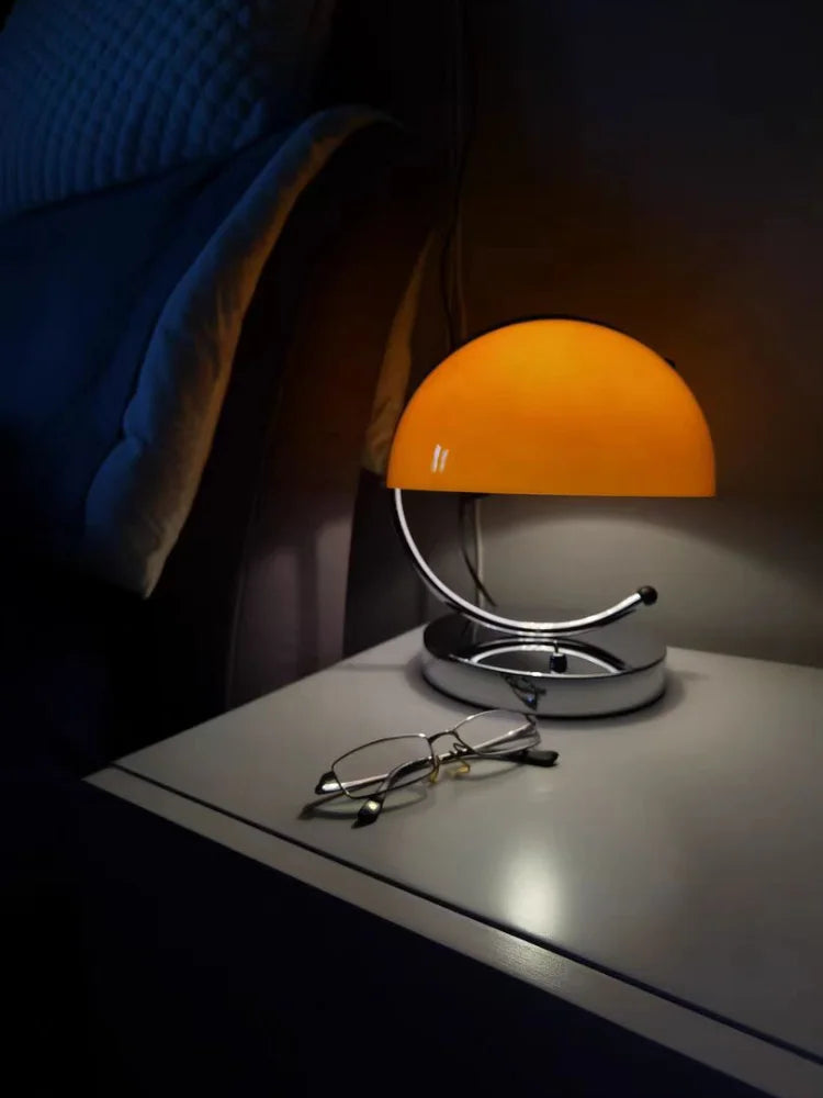 Modern Mushroom Glass Table Lamp – Braylen Glow