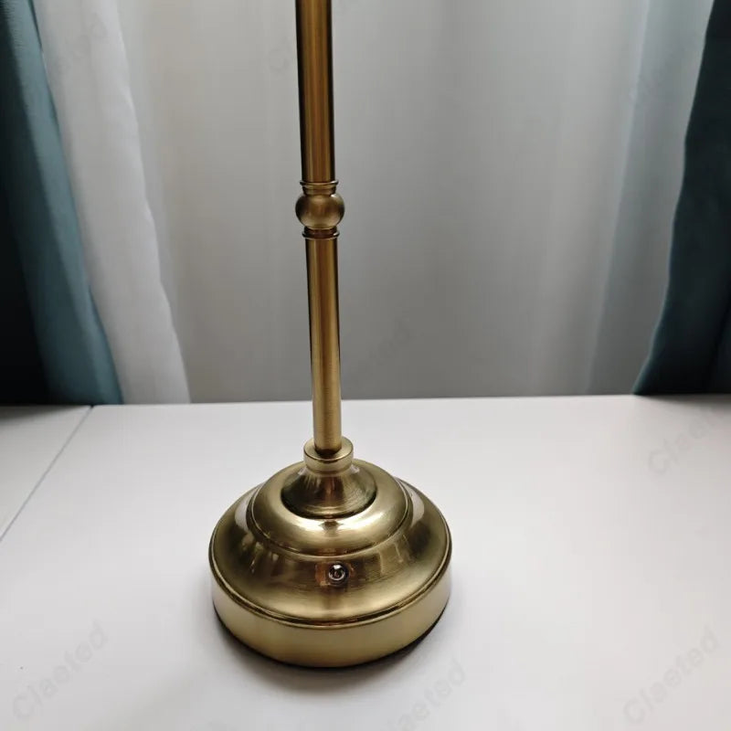 Velaria™ – Pleated Touch LED Table Lamp – by Braylen Glow