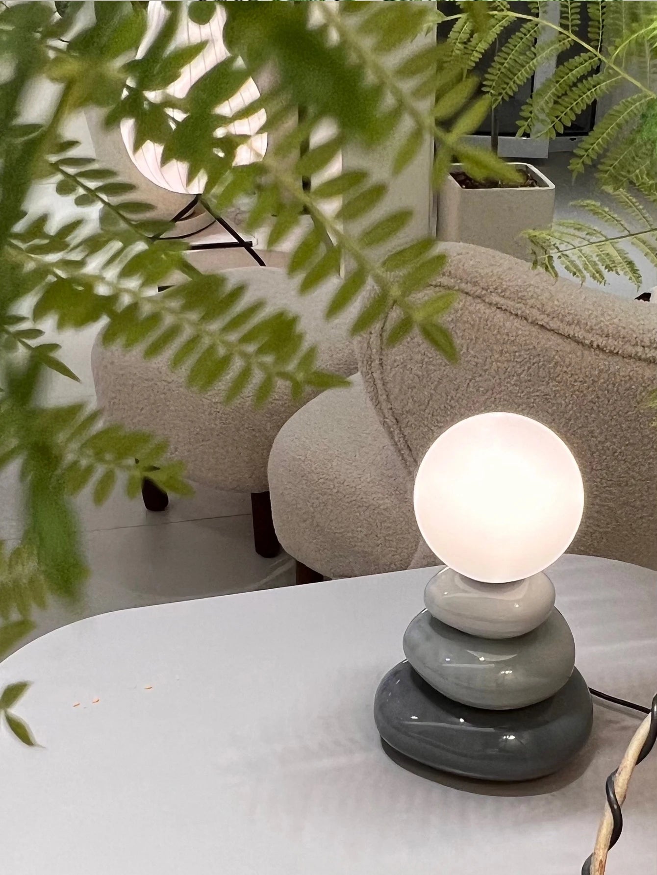 StromaGlow™ – Ceramic Mood Table Lamp – Braylen Glow
