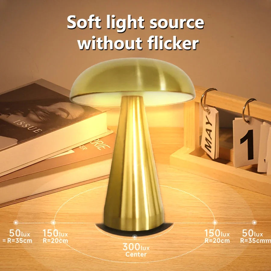 Glow Mushroom Touch Lamp – Braylen Glow