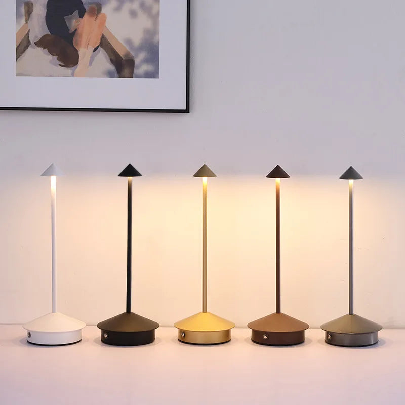 SleekTouch™ – Elegant Rechargeable LED Desk Lamp – Braylen Glow