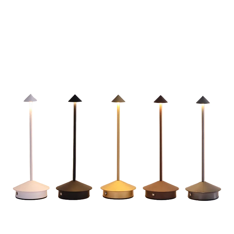 SleekTouch LED Table Lamp – USB-C Rechargeable Light