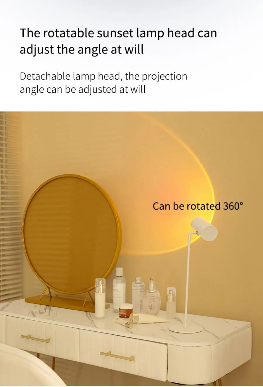 Sunset Beam Desk Lamp – Braylen Glow
