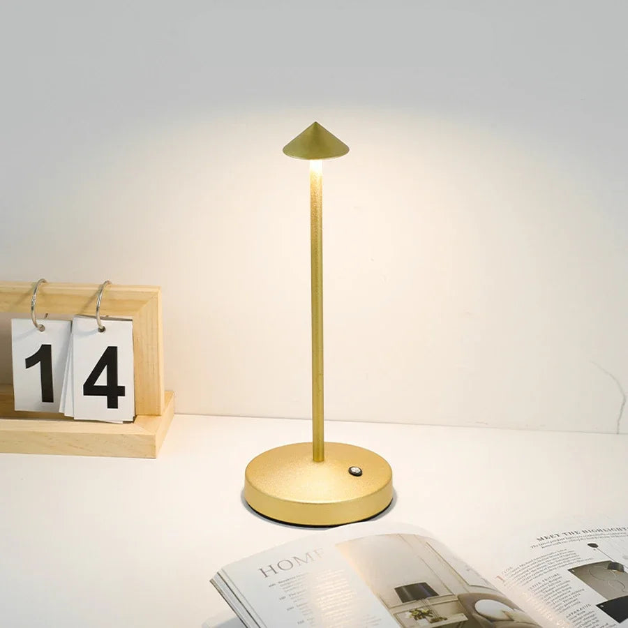 SleekTouch™ – Elegant Rechargeable LED Desk Lamp – Braylen Glow