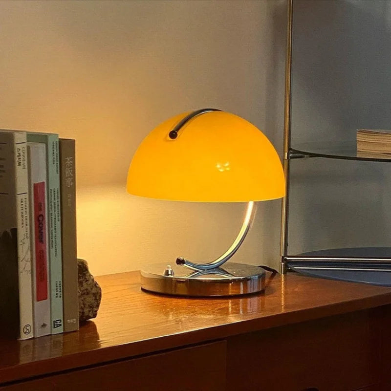 Modern Mushroom Glass Table Lamp – Braylen Glow
