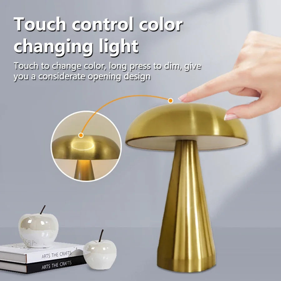 Glow Mushroom Touch Lamp – Braylen Glow
