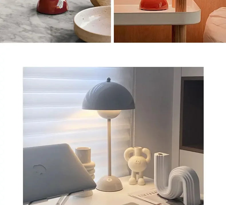 Mushroom LED Table Lamp – Braylen Glow