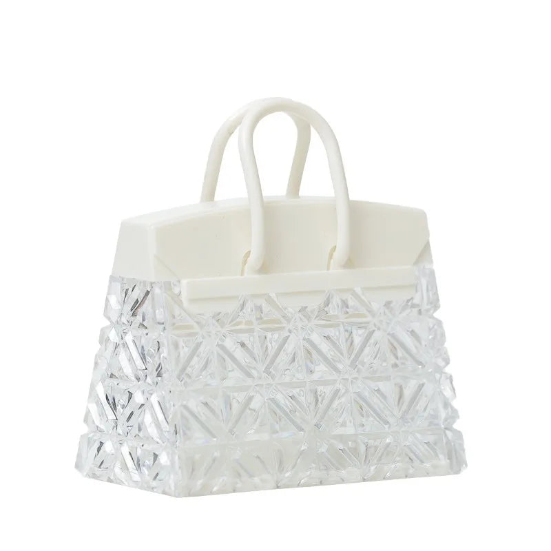 Crystal Handbag Night Lamp – Portable Warm Glow