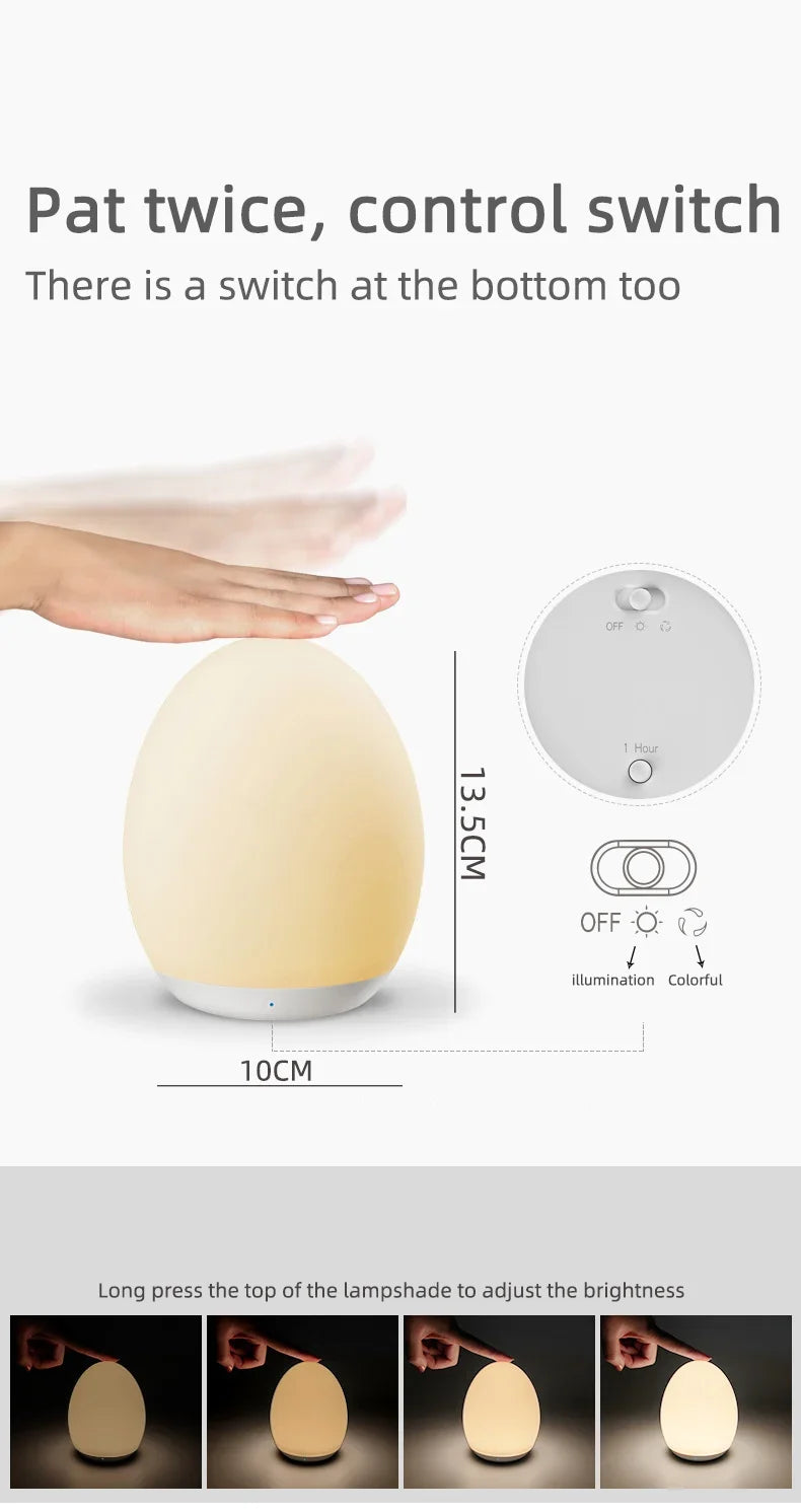 EggGlow Touch Lamp – Braylen Glow