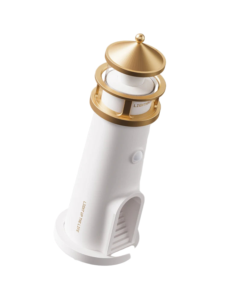 Moonlight Lighthouse Lamp – Galaxy Projector & Speaker