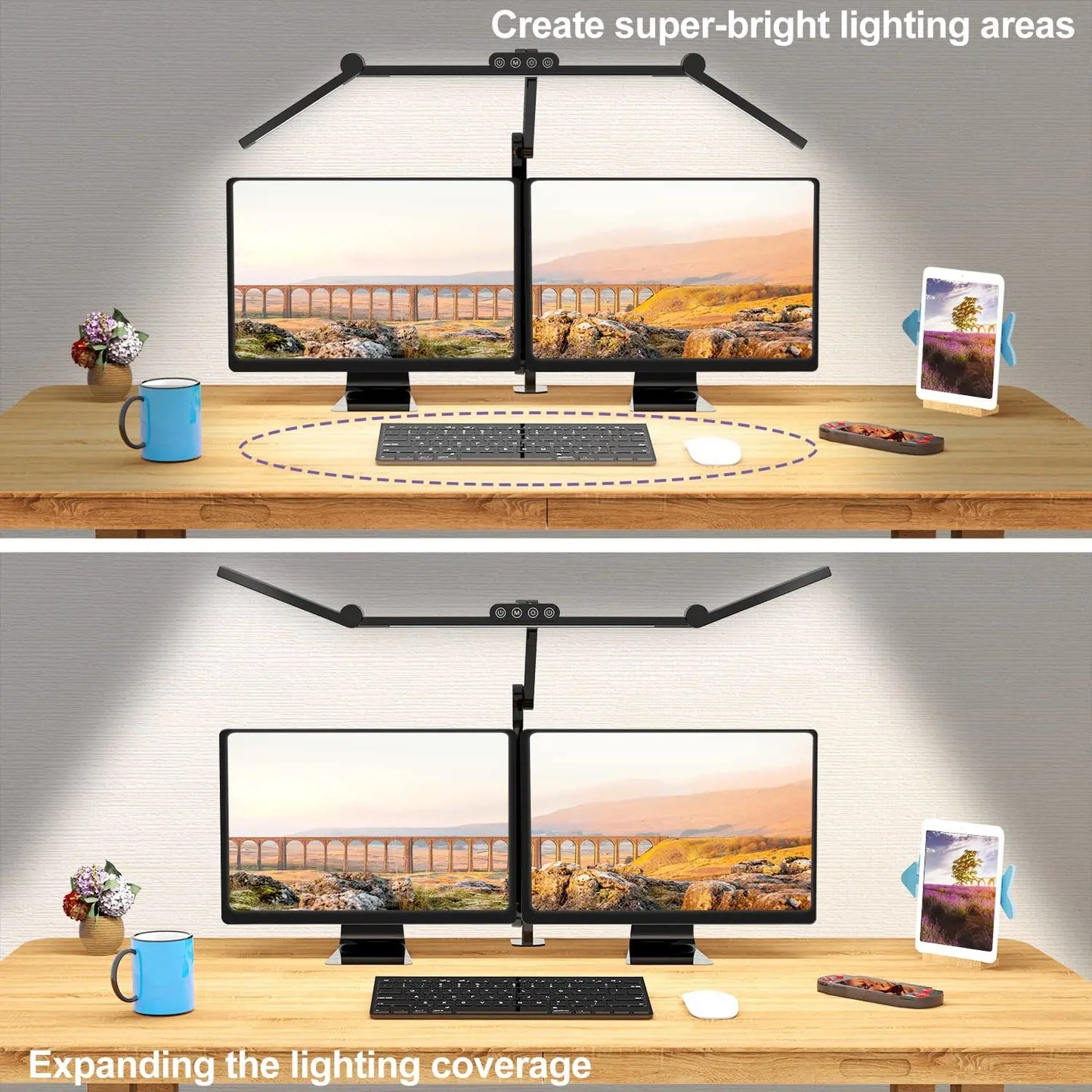 Dual Arm Smart Light – Braylen Glow