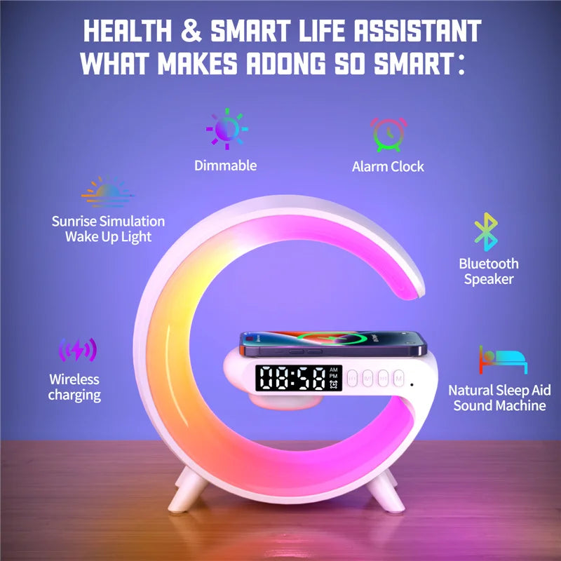 Smart Wake-Up Night Lamp – Braylen Glow