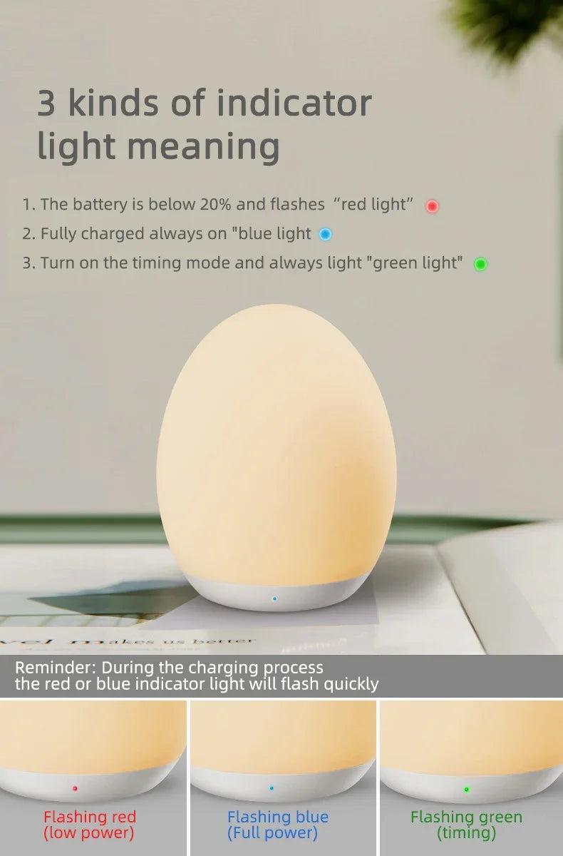 EggGlow Touch Lamp – Braylen Glow