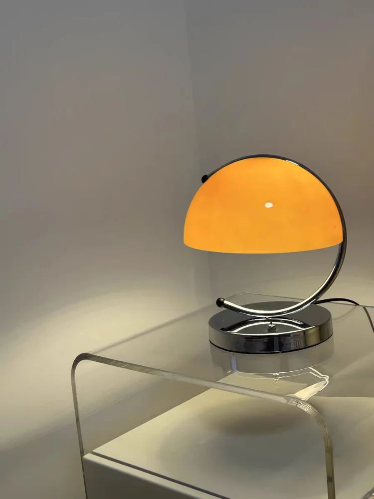 Modern Mushroom Glass Table Lamp – Braylen Glow