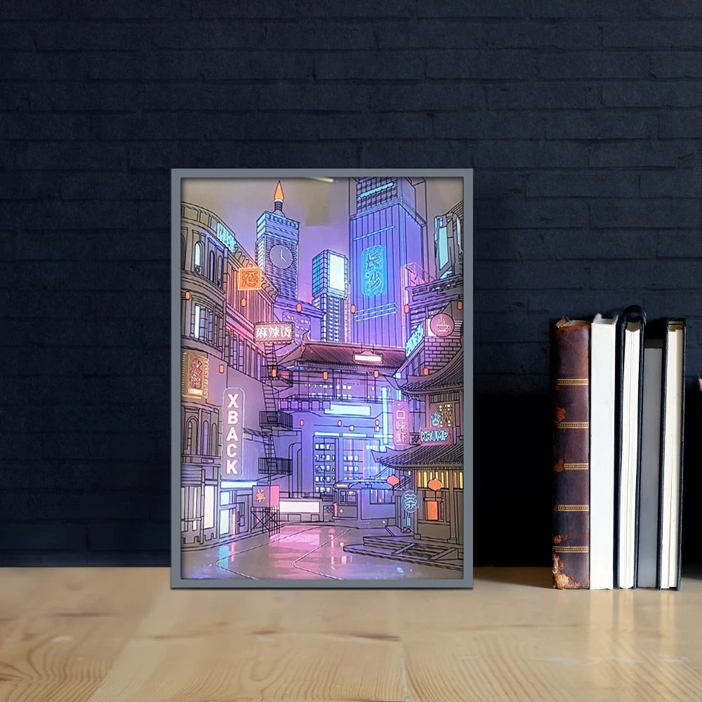 Skyline Dreamlight™ – Urban Glow Frame Lamp – Braylen Glow