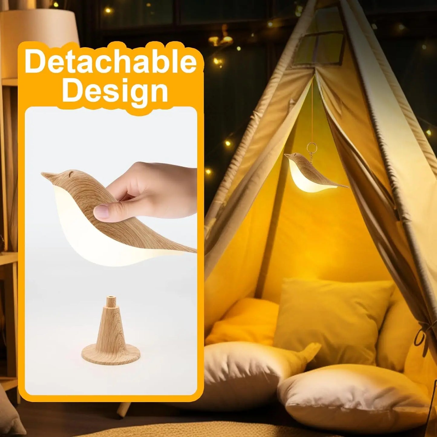 Bird Touch Lamp – Braylen Glow