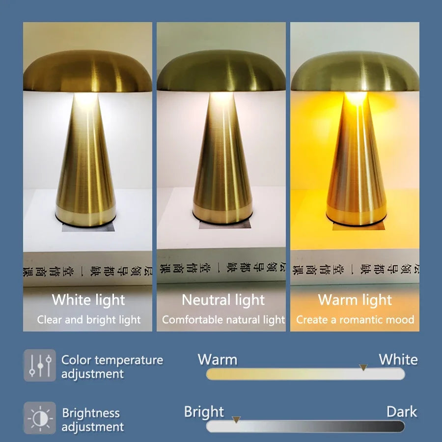 Glow Mushroom Touch Lamp – Braylen Glow