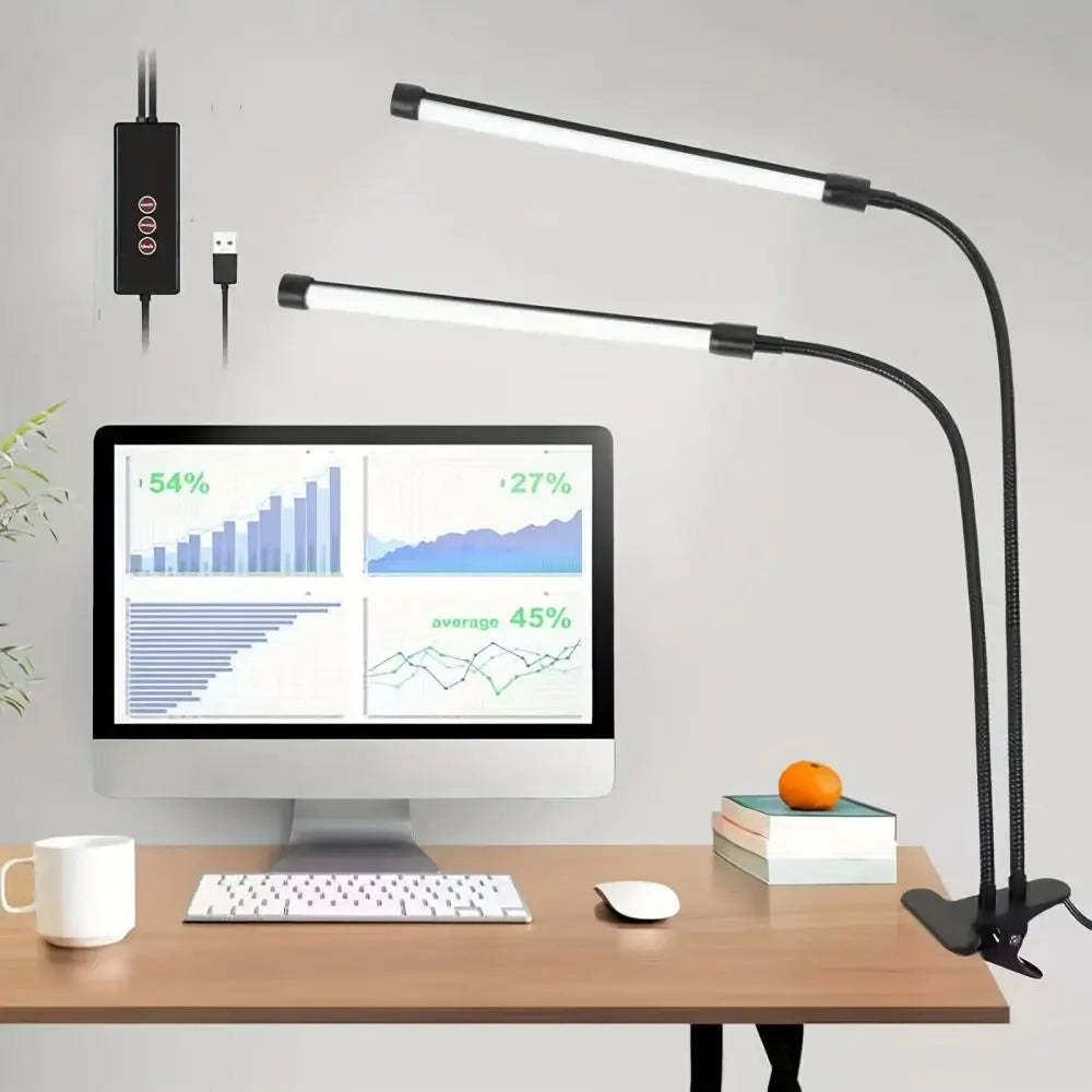 Ultra-Flexible LED Clip Desk Lamp – Braylen Glow