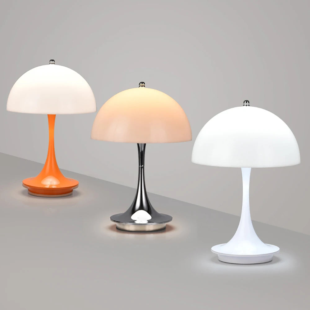 LunaGlow™ – Rechargeable Mushroom Touch Lamp – Braylen Glow