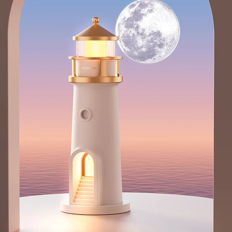 Moonlight Lighthouse Projection Lamp – Braylen Glow
