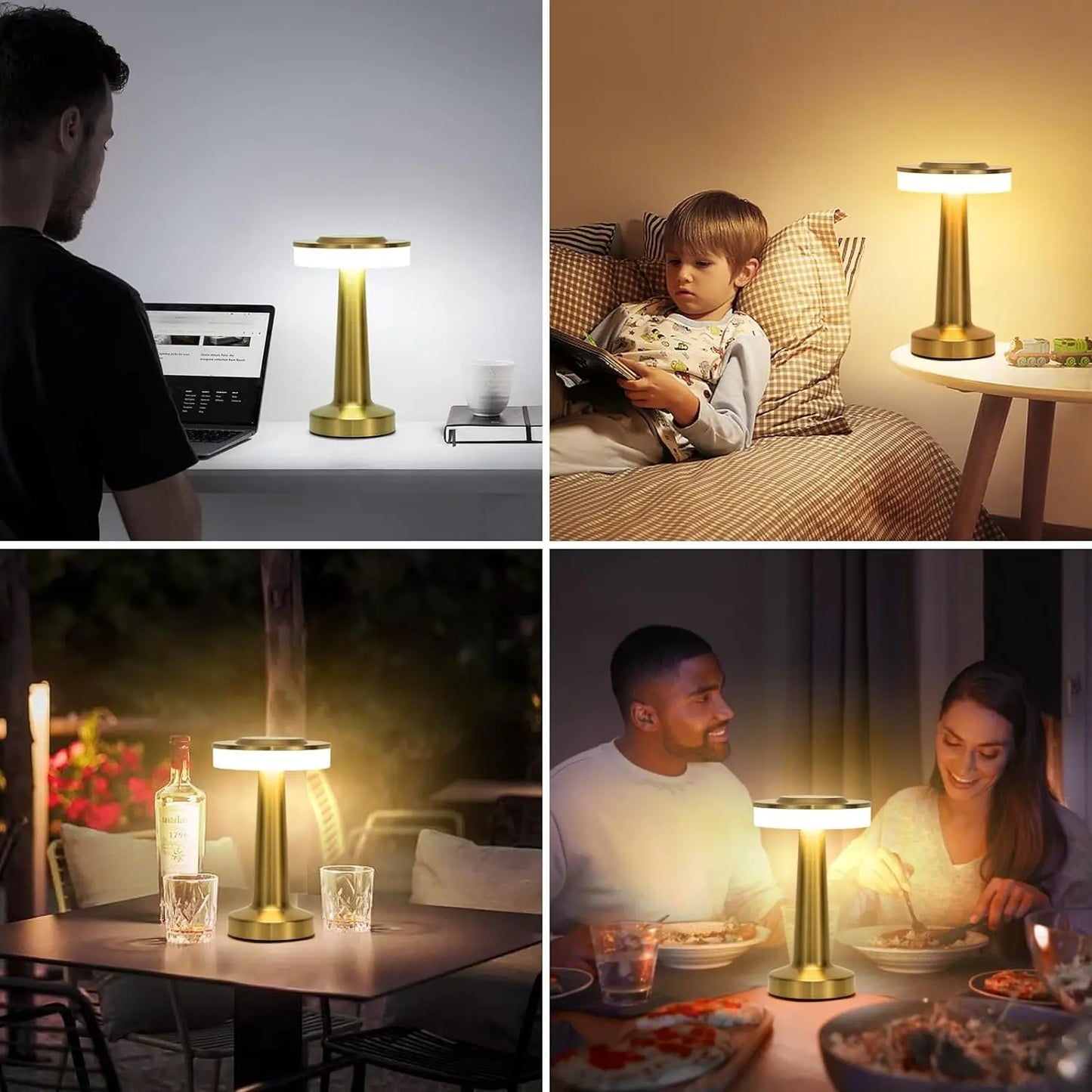 AuroraTouch™ – Luxe Ambient LED Table Lamp