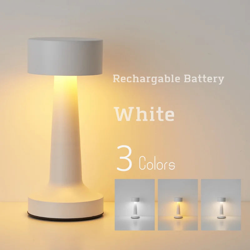 Minimalist Touch Control Metal Table Lamp – Braylen Glow