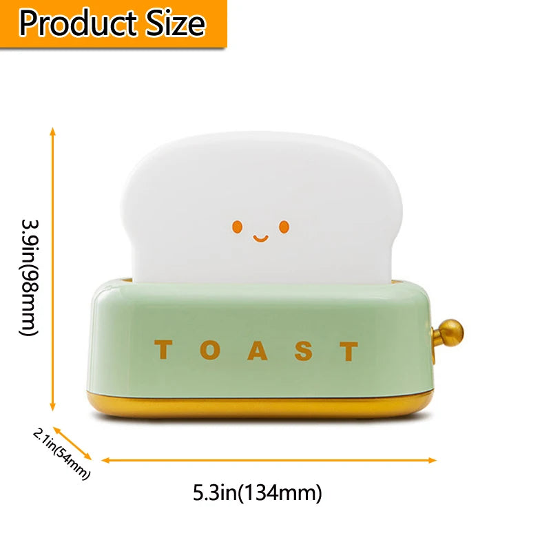 ToastyGlow™ – Cute Toaster Night Light – Braylen Glow
