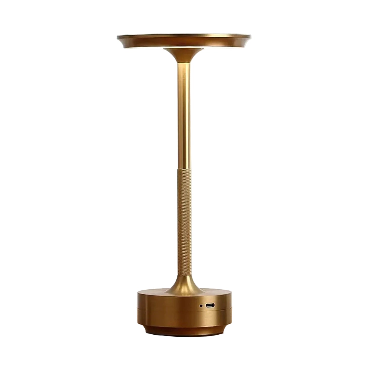 HaloGlow LED Table Lamp – Cordless USB-C Touch Light