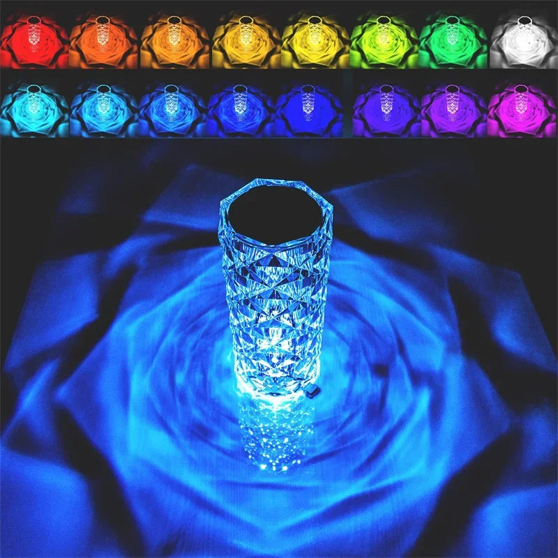 Crystal Aura Touch Lamp – Braylen Glow