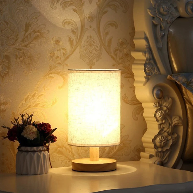 Minimalist Bamboo Table Lamp – Braylen Glow