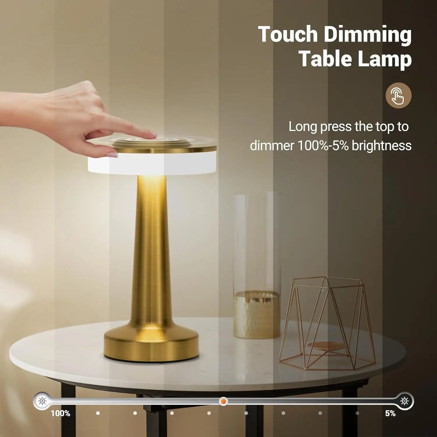 AuroraTouch™ – Luxe Ambient LED Table Lamp
